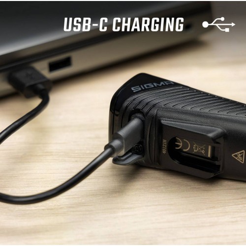 Priekinė lempa Sigma Buster 150 USB