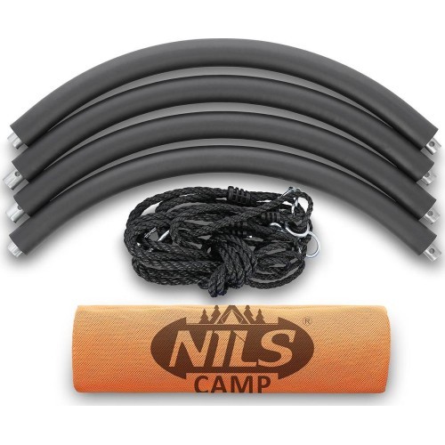 Apvalios sūpynės Nils Camp NB5034 oranžinės
