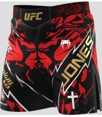 Мужские шорты MMA UFC Unrivaled by Venum Jon Jones, красные