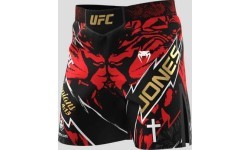 Мужские шорты MMA UFC Unrivaled by Venum Jon Jones, красные