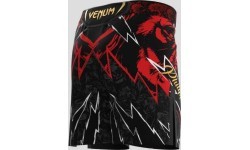Vyriški MMA šortai UFC Unrivaled by Venum Jon Jones, raudoni