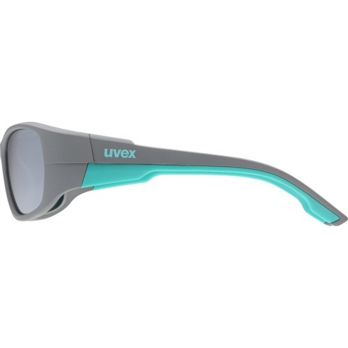 Akiniai Uvex sportstyle 514 grey matt / mirror silver
