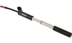 Ручной насос Zéfal Gravel Mini Pump, 80 PSI / 5,5 бар, со шлангом AV/FV, алюминиевый