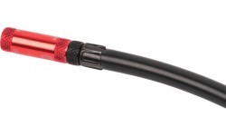 Zéfal Gravel Mini Pump hand pump, 80 PSI / 5.5 bar, with AV/FV hose, aluminium