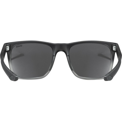 Очки Uvex lgl 42 black transparent / mirror silver