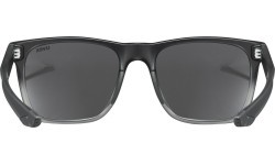 Очки Uvex lgl 42 black transparent / mirror silver