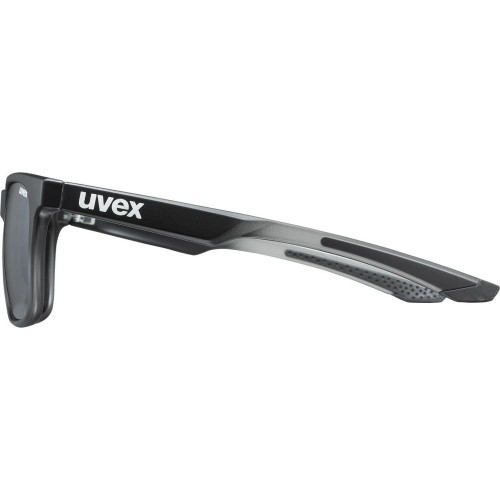 Akiniai Uvex lgl 42 black transparent / mirror silver
