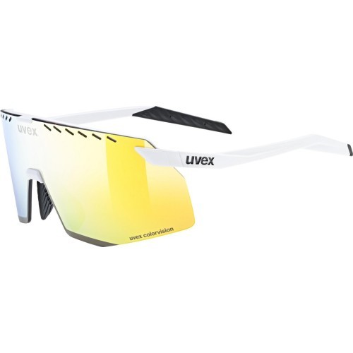 Очки Uvex Pace Stage CV, white matt / mirror gold