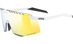 Akiniai Uvex pace stage CV white matt / mirror gold