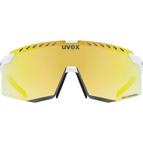 Akiniai Uvex pace stage CV white matt / mirror gold