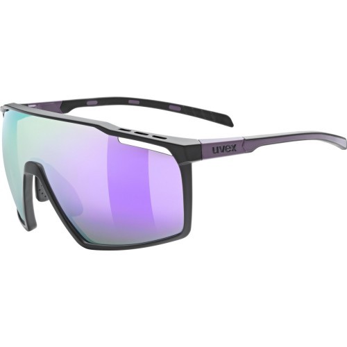 Uvex mtn perform Sunglasses, black-purple matt / matt purple