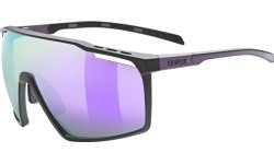 Uvex mtn perform Sunglasses, black-purple matt / matt purple