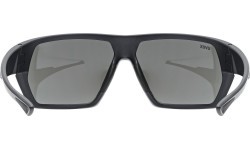 Uvex Sportstyle 238 glasses, black matte / mirror silver
