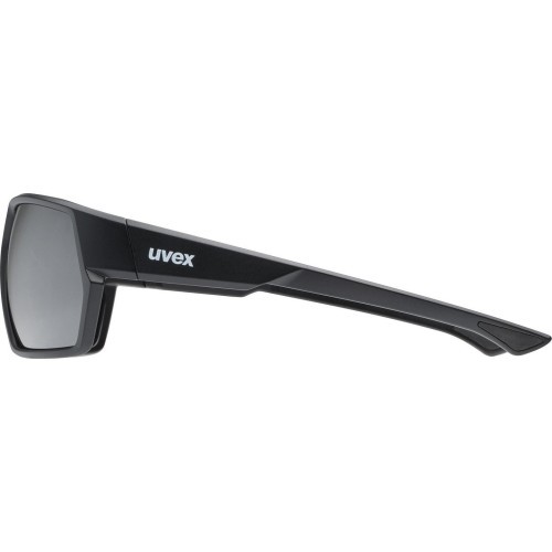 Uvex Sportstyle 238 glasses, black matte / mirror silver