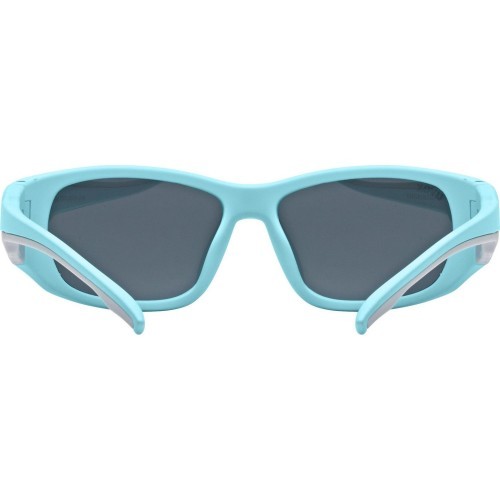 Uvex sportstyle 514 glasses, light blue / mirror silver