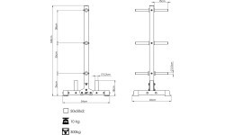 Стойка для дисков Marbo Sport MS-S103 2.0