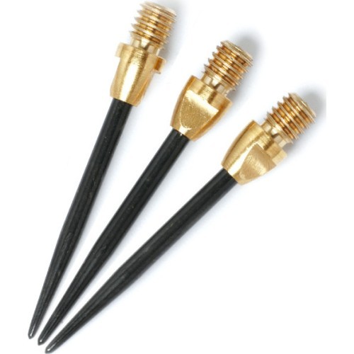 Metaliniai Harrows konversiniai smiginio antgaliai 2BA, 3 vnt. - Brass