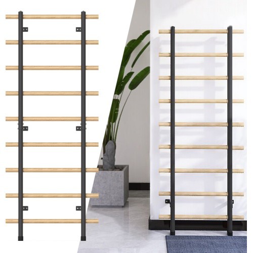 Gimnastikos sienelė inSPORTline Wootaline 199 x 80 cm su skersiniu ir lygiagretėmis