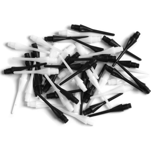 Наконечники для дротиков Harrows Dimple Soft 1/4, 30 шт - Чёрный