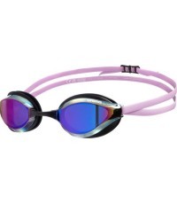 Plaukimo akiniai Python Mirror, violetinė-juoda-violetinė