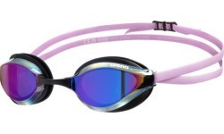 Plaukimo akiniai Python Mirror, violetinė-juoda-violetinė