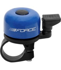 Skambutis FORCE Mini 22,2mm (geležis/plastikas, mėlynas)