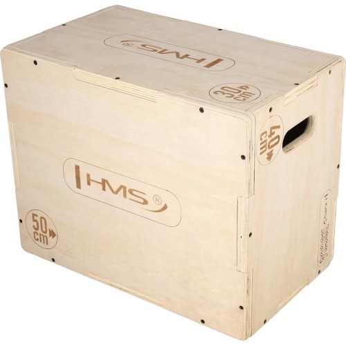Pliometrinė dėžė DSC04 50x40x30 cm HMS