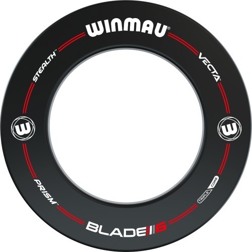 Apsauginis žiedas smiginiui Winmau Pro-Line, juodas