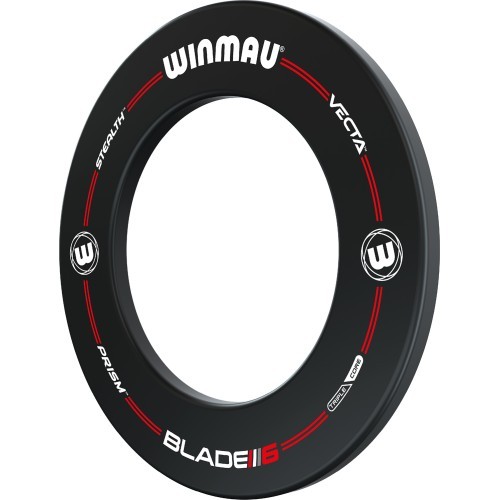 Apsauginis žiedas smiginiui Winmau Pro-Line, juodas