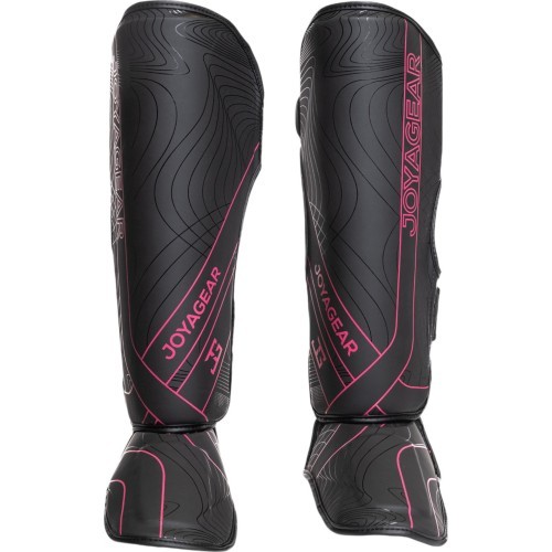 Blauzdų apsaugos Joya Essential, juoda/rožinė