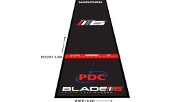 Smiginio linijų žymekliai Winmau Pro Zone Precision Blade 6 Soft Feel