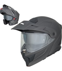 Мотошлем-трансформер 3 в 1 W-TEC Neovu - Grey