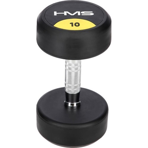 HG PRO RUBBER DUMBBELL HMS - 10 kg