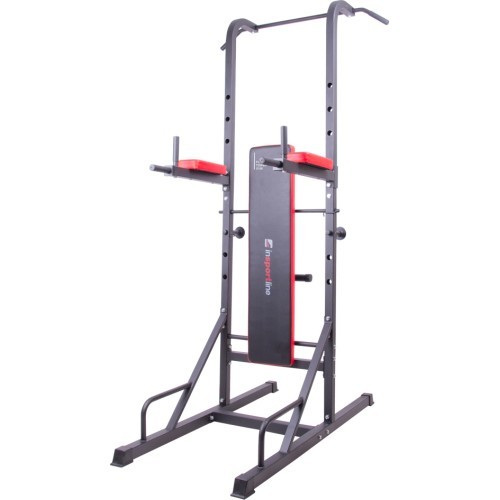 Cement Plate-Loaded Dumbbell Set w/ Dip Station inSPORTline CEM 180 + 40 cm/30 mm 80 kg