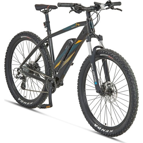 Elektrinis Prophete Graveler EM.100 E-MTB 27.5" // 8G, dydis 19" (48 cm) (juoda)