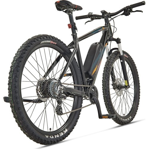 Электровелосипед Prophete Graveler EM.100 E-MTB 27,5" // 8 скоростей, размер 19" (48 см) (чёрный)