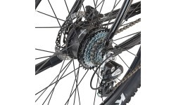 Prophete Graveler EM.100 e-MTB 27.5" electric bike // 8-speed, size 19" (48 cm) (black)