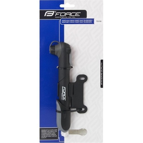 Hand Pump FORCE Pocket Duo, Telescopic, 8bar