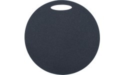 Apvalus kilimėlis sėdėti Yate, 1 sluoksnio, skersmuo 35 cm, tamsiai mėlynas