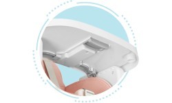 ECOTOYS sulankstoma vaikų maitinimo kėdutė 3-in-1