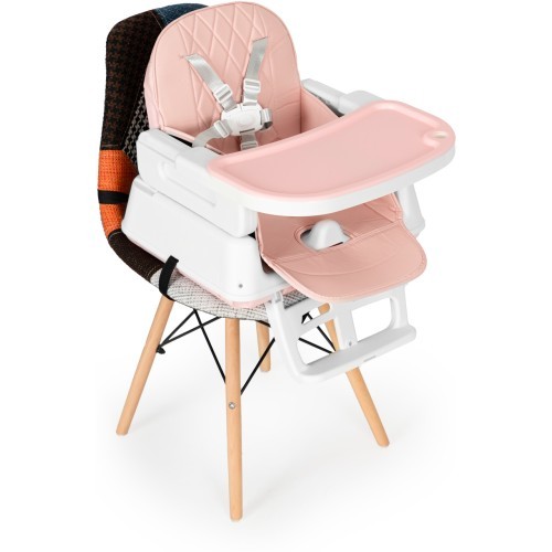 Складной детский стульчик для кормления ECOTOYS 3-в-1