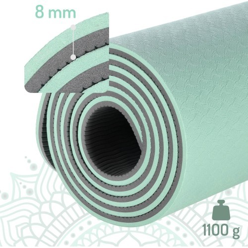 YM10 YOGA MAT TPE MINT HMS