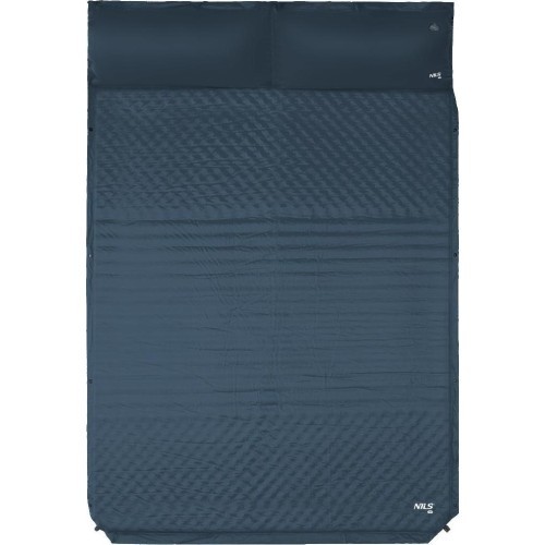 NC4060 ANTHRACITE SELF INFLATING DOUBLE MAT WITH CUSHION NILS CAMP