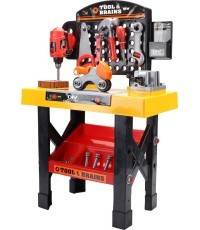 Large DIY workshop "Tool & Brains" 39 pieces