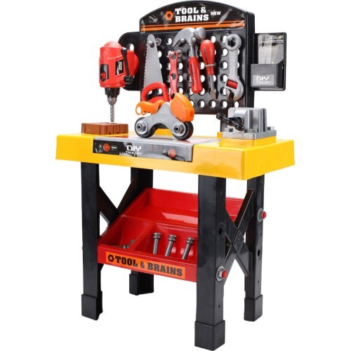 Large DIY workshop "Tool & Brains" 39 pieces