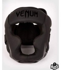 Venum Challenger vaikiškas apsauginis šalmas Black/Black