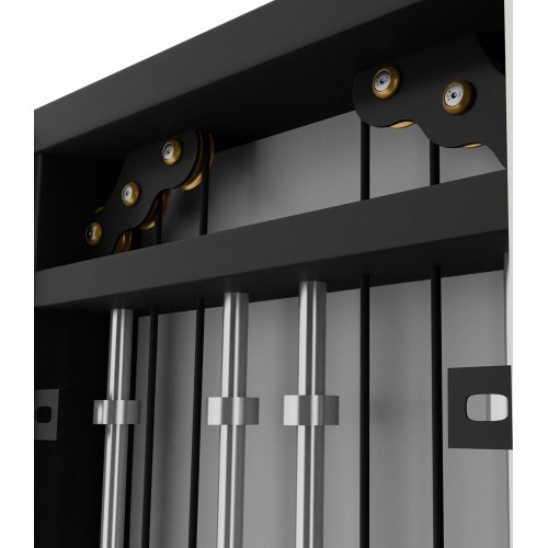 BS302 DOUBLE WALL-MOUNTED TRAINING GATE WITH STACK COMMERCIAL HMS