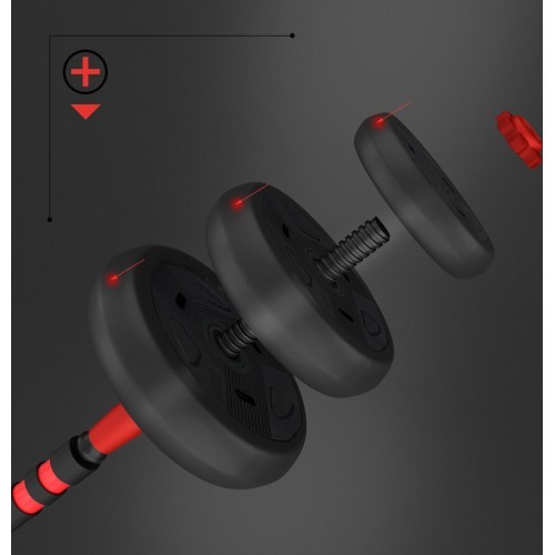 6 viename svorių rinkinys SGN120 PRO 20 kg HMS