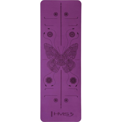 YM10 YOGA MAT TPE VIOLET HMS