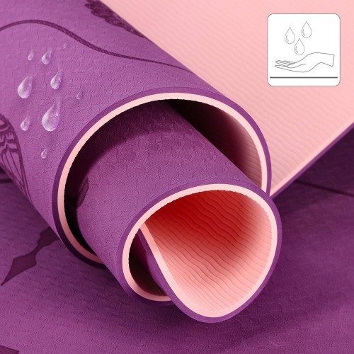 YM10 YOGA MAT TPE VIOLET HMS